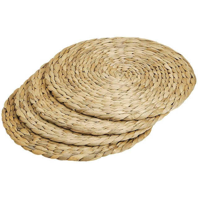 M&S Natural Water Hyacinth Placemats 4 pack, imported from the UK