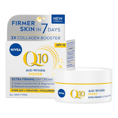 Nivea Q10 Power Anti-Wrinkle Day Face Cream SPF15 50ml