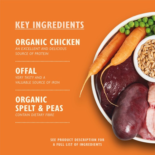 Lily's Kitchen Organic Chicken & Spelt Supper wet dog food 150g, UK version