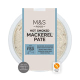 M&S coarse smoked mackerel pâté 115g, imported from the UK