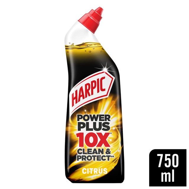 Harpic Citrus Fresh toilet cleaner gel 750ml, UK version