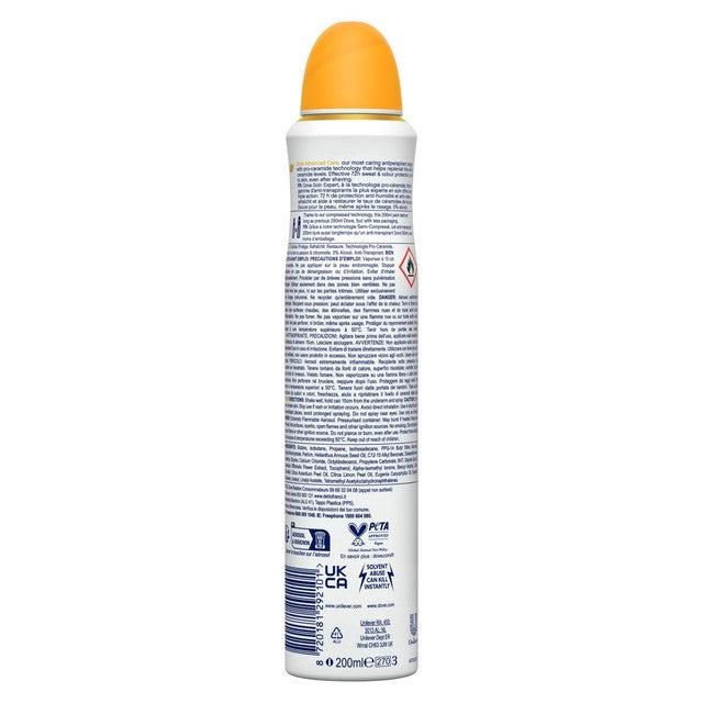 Dove anti-perspirant deodorant spray passion fruit and lemongrass scent 200ml - British product