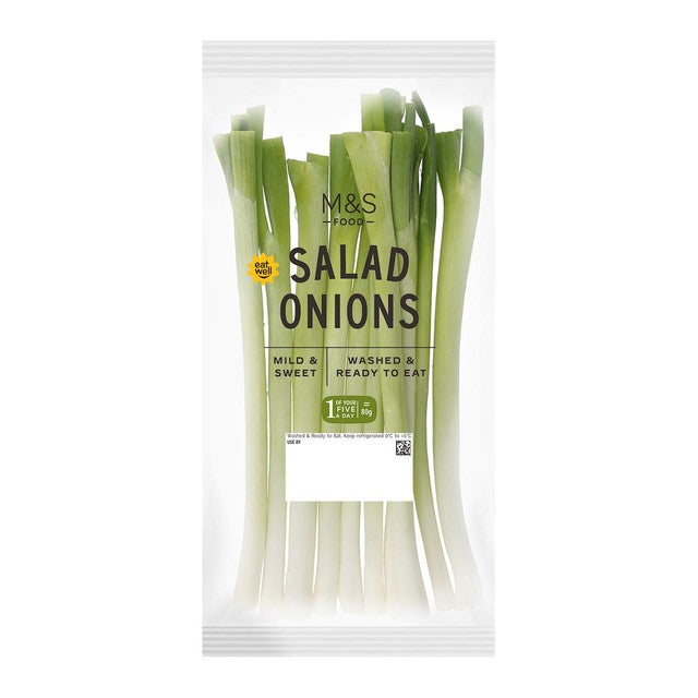 M&S salad onions 125g (British brand)