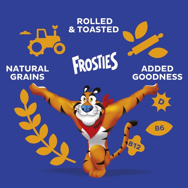 Kellogg's Frosties breakfast cereal 470g, UK version