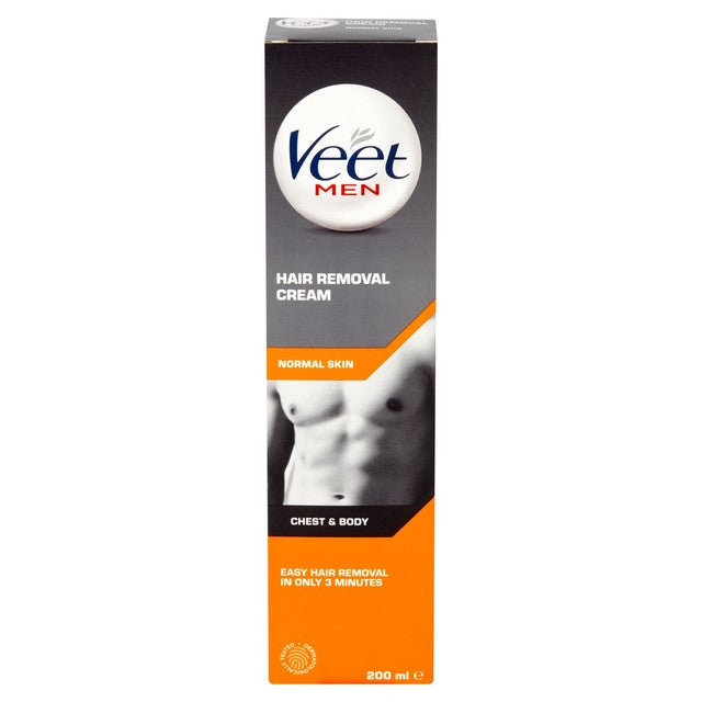 Veet men hair removal cream chest body 200ml (British brand)