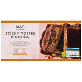 M&S Sticky Toffee Pudding 400g, imported from the UK