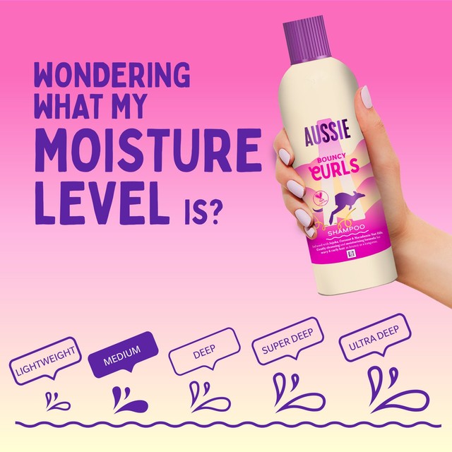 Aussie Curls Hydrating Shampoo 300ml - British product