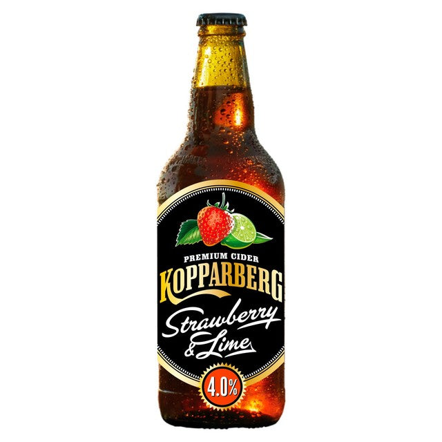 Kopparberg strawberry and lime cider 500ml, UK version