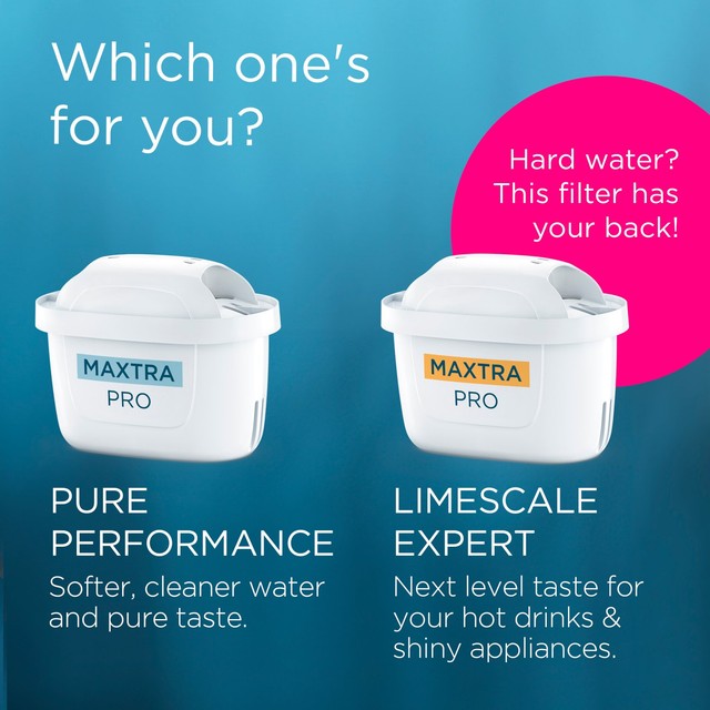Brita MAXTRA PRO Limescale Expert water filter cartridge - British product