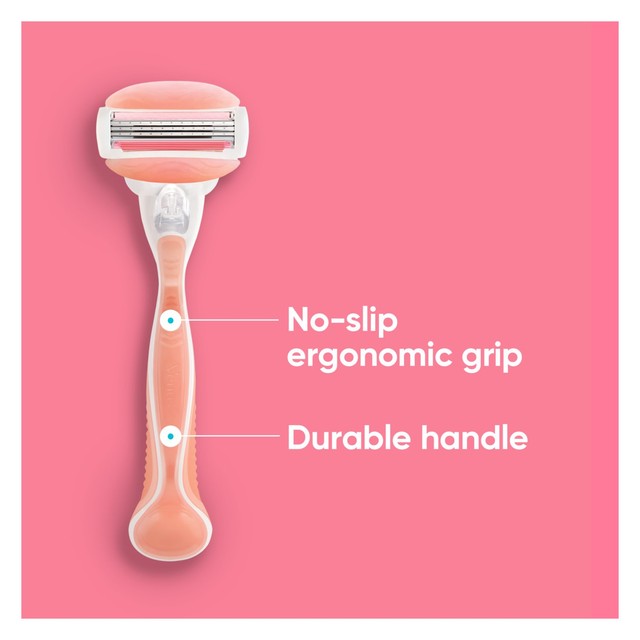 Gillette Venus Comfortglide Spa Breeze razor with 3 blades, UK version