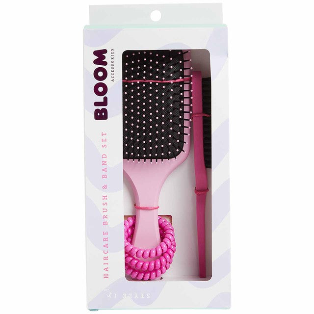 M&S Bloom hair styling brush and band set, imported from the UK