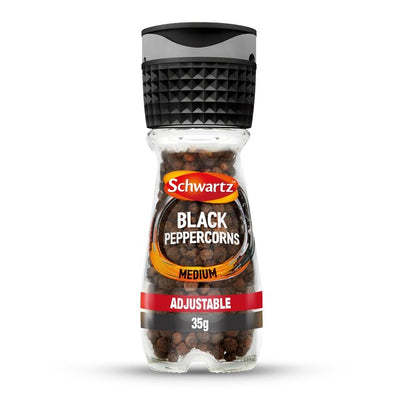 Schwartz Black Peppercorn Grinder 35g
