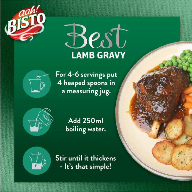 Bisto Best lamb gravy granules 230g - British product