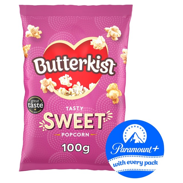 Butterkist Sweet Popcorn - British product