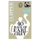 Clipper Earl Grey tea bags 40 bags - British product