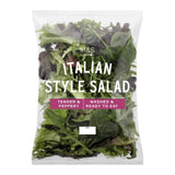 M&S Italian Style Baby Leaf Salad 80g, imported from the UK