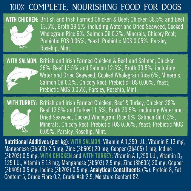 Butcher's dog food trays variety pack 24 x 150g - British product