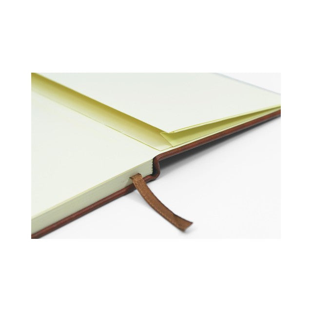 Sinclairs A5 Executive Notebook in Tan (British brand)