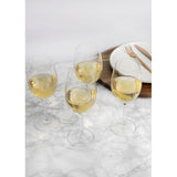 Mikasa Julie white wine glasses 16.5oz set of 4, imported from the UK