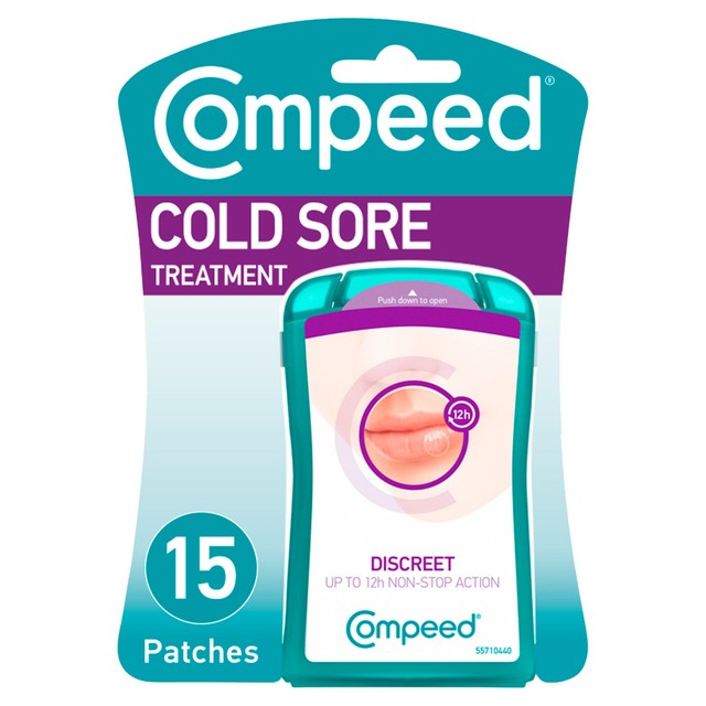 Compeed invisible cold sore patches 15 pack - British product