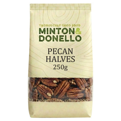 Minton & Donello Pecan Halves Pecan Nuts 250g
