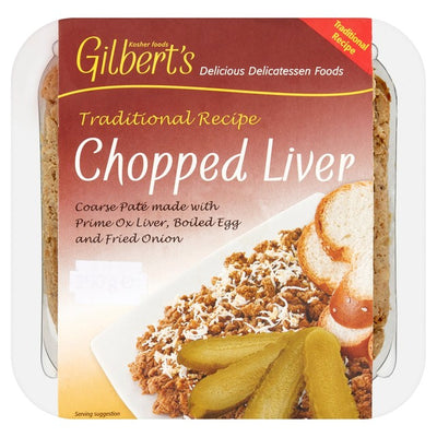 Gilberts Coarse Chopped Liver Pâté Spread 250g