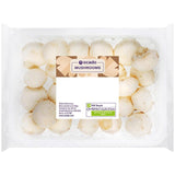 Ocado baby button mushrooms 200g, imported from the UK