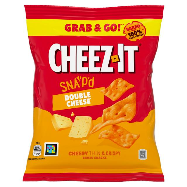 Cheez-It Double Cheese Thin Crispy Baked Snacks 40g
