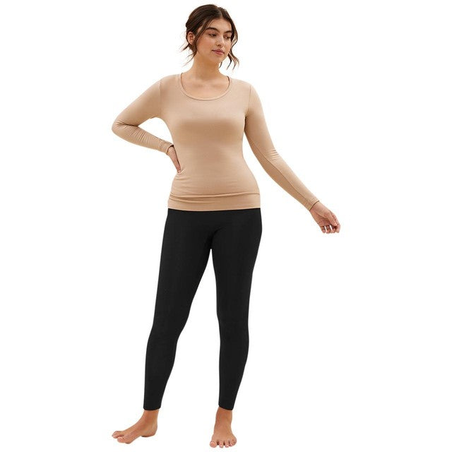 M&S Heatgen Plus Thermal Leggings Black Size 10, imported from the UK