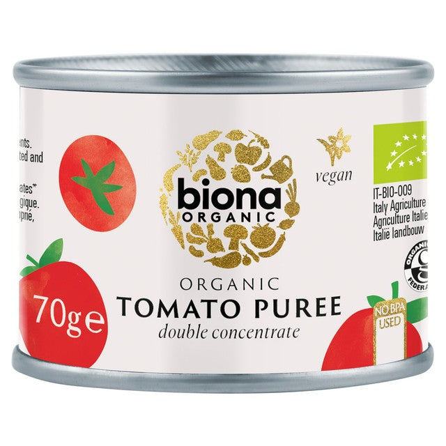 Biona tomato puree double concentrate 70g - British product