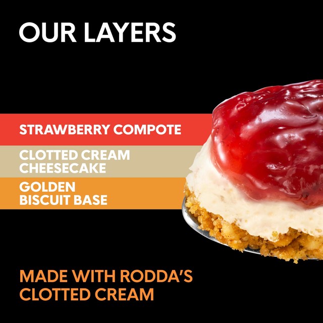 Gu wild strawberry clotted cream cheesecake 164g - British product