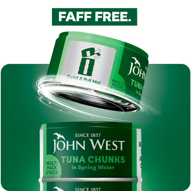 John West tuna chunks in spring water 4 x 125g multipack, UK version