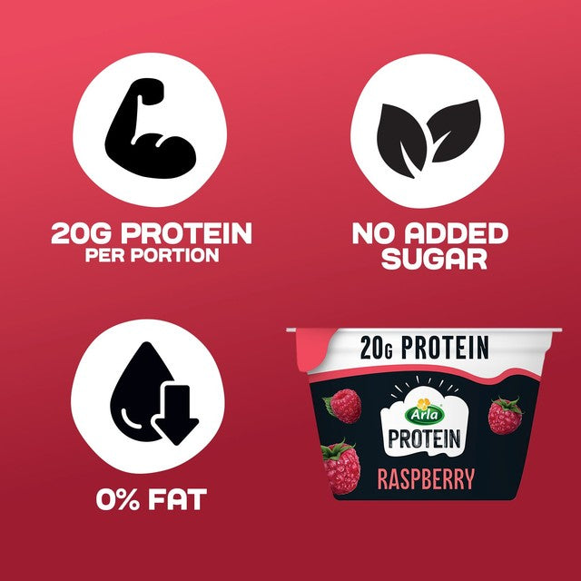 Arla protein raspberry yogurt 200g - British product