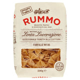 Rummo Farfalle pasta 500g, imported from the UK