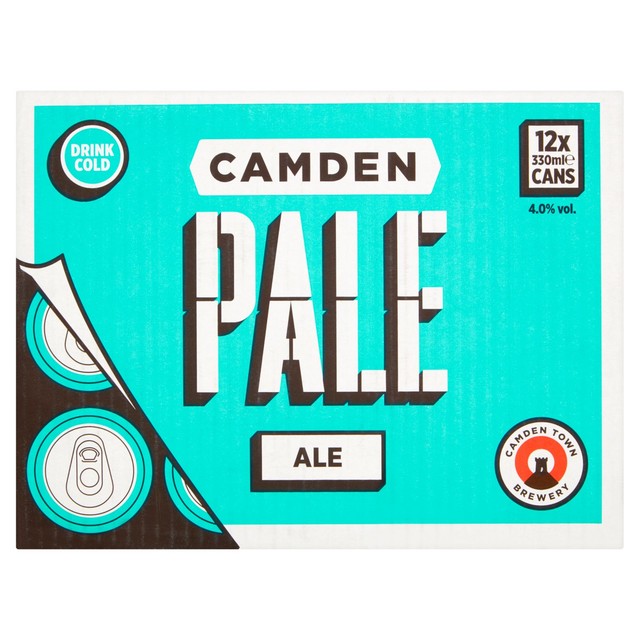 Camden pale ale 12 x 330ml cans - British product