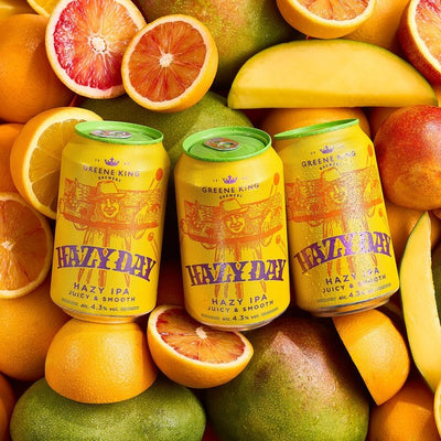 Greene King Hazy Day Hazy IPA Håndverksøl 4 x 330ml