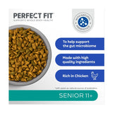 Perfect Fit Senior Chicken Dry Cat Food 2.8kg, imported from the UK