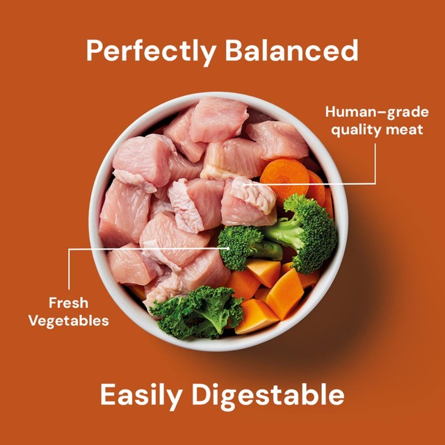 Nutriment turkey formula raw dog food 500g, imported from the UK