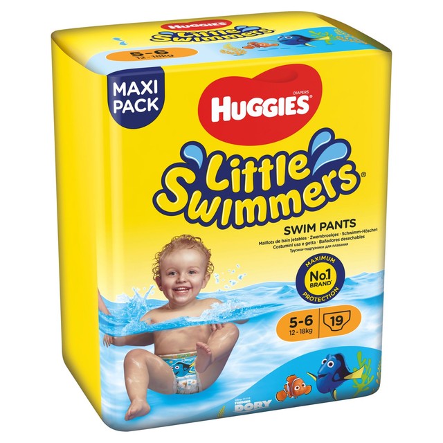 Huggies Little Swimmers swim nappies Size 5-6, UK version