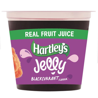 Hartley's Blackcurrant Jelly Pot Fruit Jelly Snack 125g