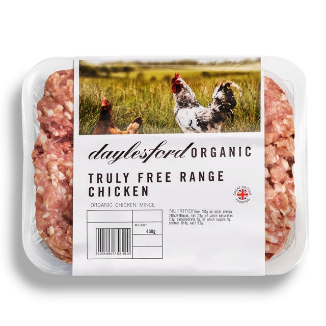 Daylesford Organic chicken mince 400g - British product