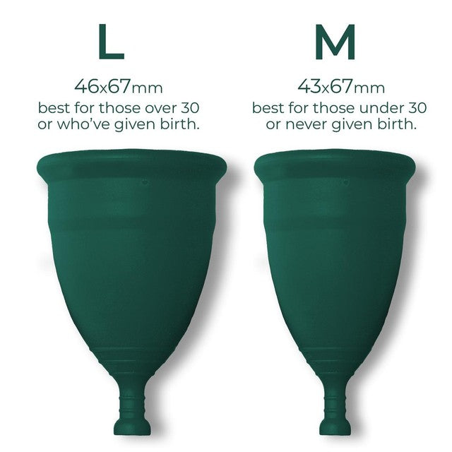 Dame self-sanitising menstrual cup medium - British product