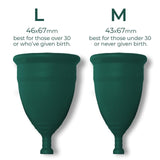 Dame self-sanitising menstrual cup medium - British product