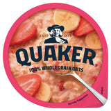 Quaker banana strawberry porridge pot 58g, imported from the UK