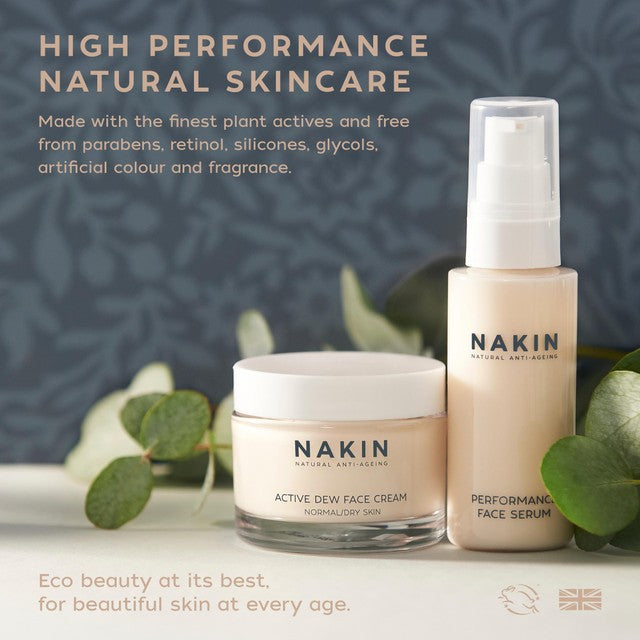 Nakin Natural Anti-Ageing Eye Cream Complex 15ml, imported from the UK