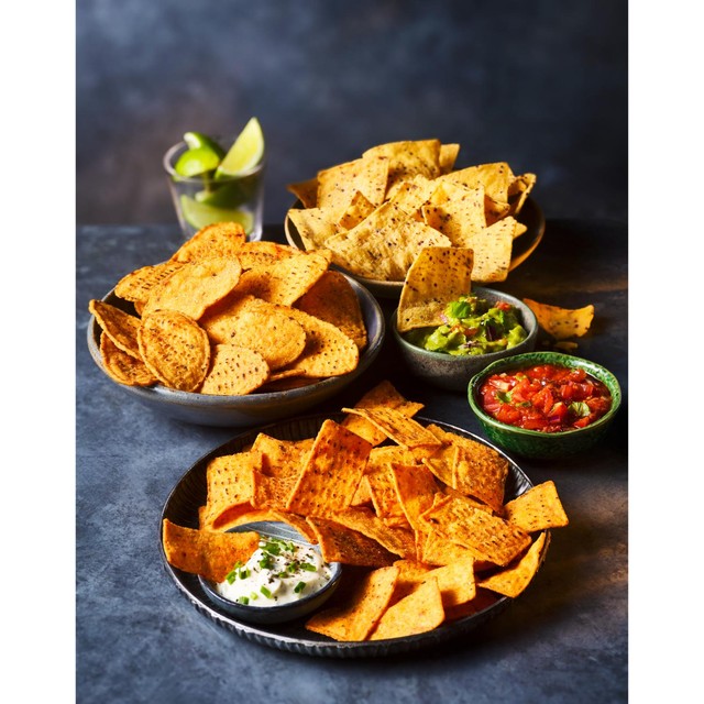 M&S olives, feta and pink peppercorn tortilla snacks 150g, imported from the UK