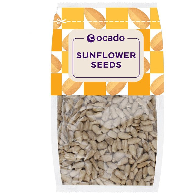 Ocado sunflower seeds 100g, imported from the UK