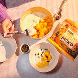 Pack'd organic tropical fruits 300g frozen fruit mix, imported from the UK
