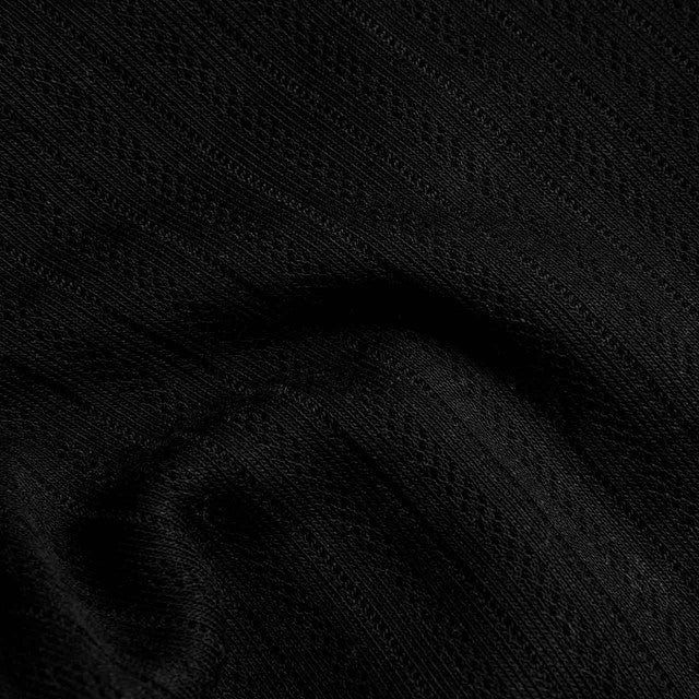 M&S Thermal Long Sleeve Tops Black Size 16, imported from the UK