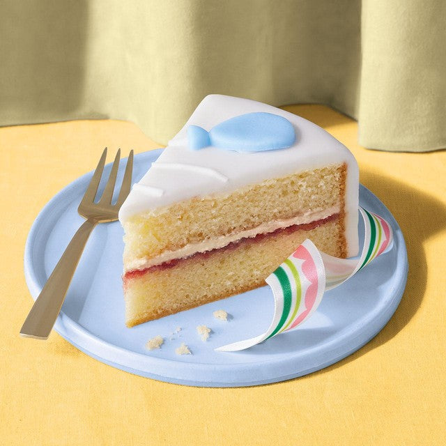 M&S Balloon Iced Madeira Cake 800g, imported from the UK